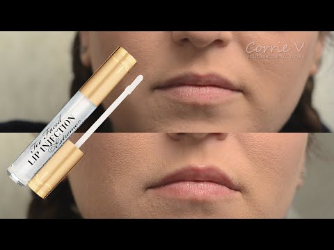 Too Faced Lip Injection Extreme Lip Plumper Test & Review | CORRIE V