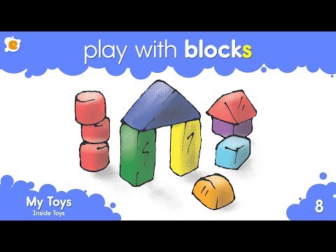 Inside Toys - Quiet Play Vocabulary for Kids