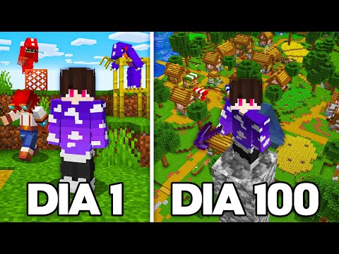 EU SOBREVIVI 100 DIAS NUMA ILHA DO MINECRAFT 1.21 - O Filme