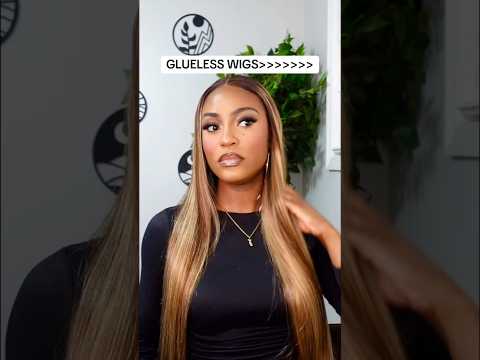 THE EASIEST GLUELESS WIG #gluelesswig #wiginstall