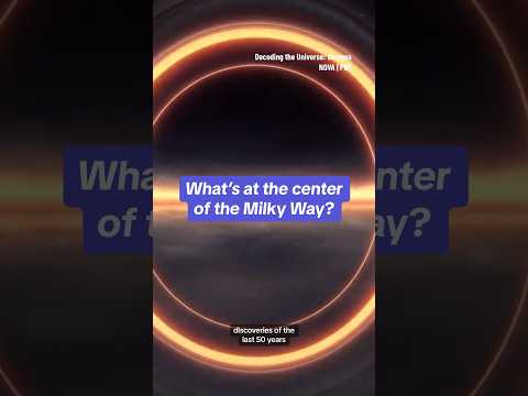 What’s at the center of the Milky Way? #shorts #milkyway #galaxies #blackhole