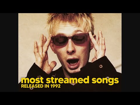 top 30 most streamed songs released in 1992