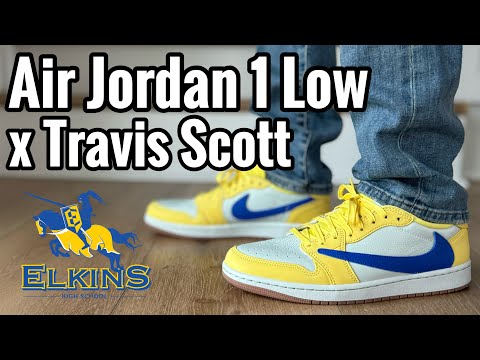 Air Jordan 1 Low x Travis Scott “Elkins” “Canary” Review & On Feet