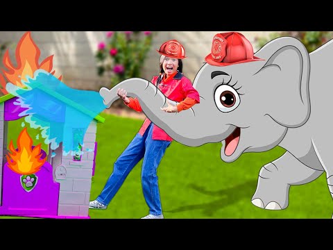 Wendy Helps her Friends with Fire Truck Toys – Best Stories for Children