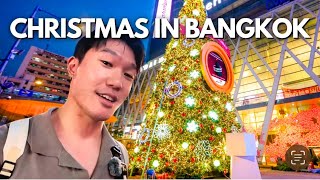 Christmas is CRAZY in Bangkok Thailand! [Night Walking Tour]