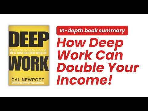 How Deep Work Can Double Your Income!