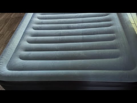 Lavisx Twin Air Mattress 20 Top Pillow , Fast Inflation Auto Stop Luxury Blow Up Mattress Review