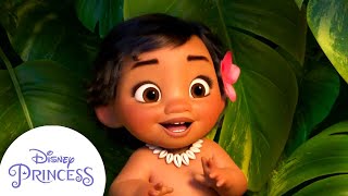 Baby Moana's Cutest Moments | Disney Princess