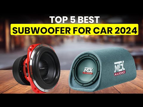 TOP 5 BEST SUBWOOFER FOR CAR 2024