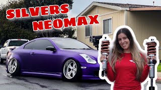 Installing SILVERS NEOMAX Coilovers on my G35!