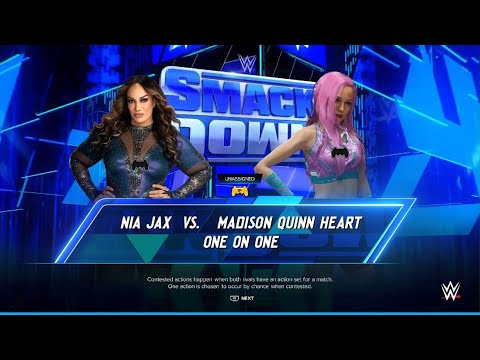 WWE 2K24 AWA Friday night smackdown: Nia Jax vs Madison