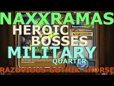 Heroic Military Quarter (All Bosses)(Deck+Matches)!