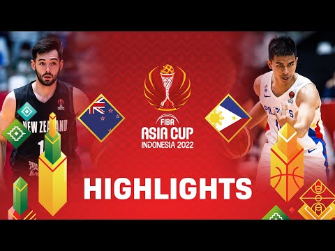 New Zealand vs Philippines Highlights | FIBA Asia Cup 2022