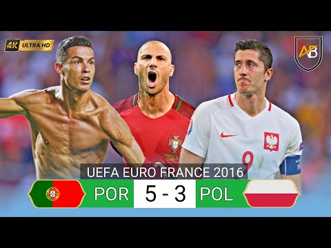 RONALDO TAKES DOWN LEWANDOWSKI IN EURO 2016 SHOWDOWN