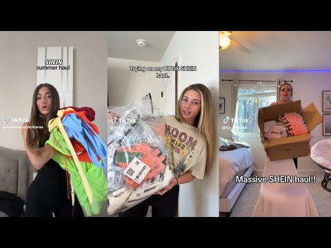 Shein haul - TikTok compilation 🛍️😋