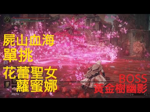 屍山血海單挑花蕾聖女蘿蜜娜-黃金樹幽影BOSS(艾爾登法環DLC)Romina, Saint of the Bud SOLO FIGHT ELDEN RING DLC BOSS FIGHT