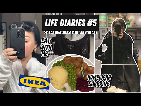 SPEND THE DAY WITH ME… IKEA LUNCH DATE Wholesome Baking | Life Diaries #5 | Georgia Rankin