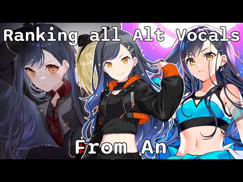 Ranking ALL An Alt Vocals [Project Sekai]