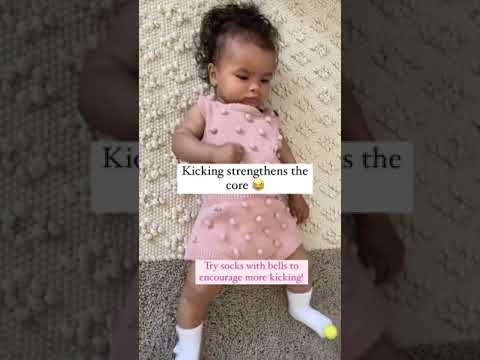 Kicking Strengthens Your Baby’s Core #shorts