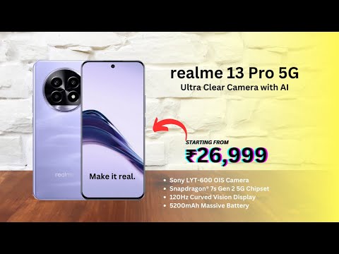 Realme 13 Pro 5G 😍 Unboxing & Review ✨ 50MP Sony LYT600 OIS Camera 😲Ultra Clear Camera with AI