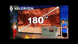 180" Valerion VisionMaster Pro2 - Cinema Experience at Home