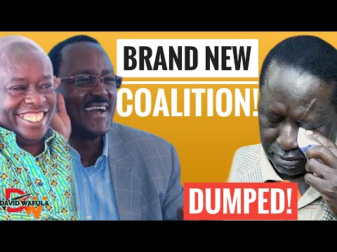 RAILA UNCEREMONIOUSLY DUMPED AS KALONZO & RIGATHI VOW TO WORK TOGETHER!