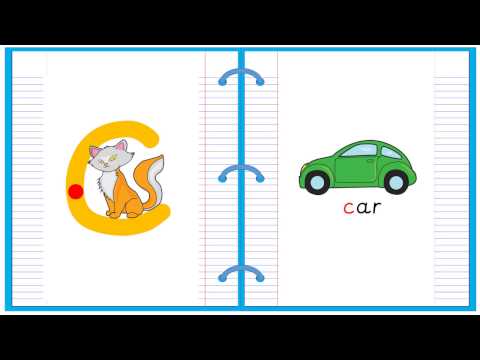 Lowercase Alphabet Letter C Learn to Read and Write