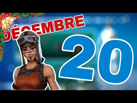 BOUTIQUE FORTNITE du 20 Décembre !!