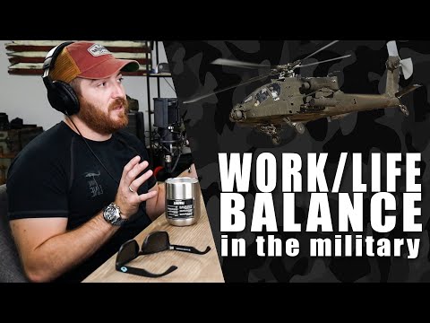 Apache pilot on work life balance in the military