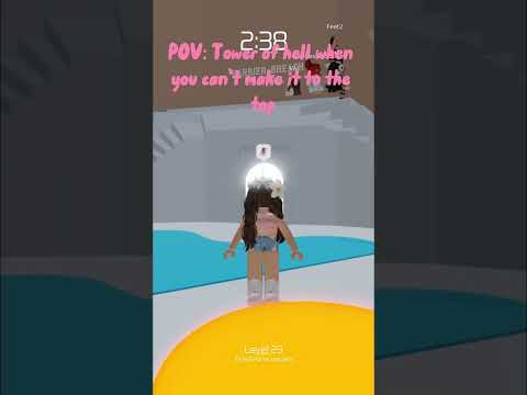 POV:Tower of hell… #toh #roblox  #robloxedit  #funny #viral