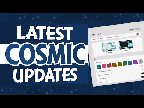 System76 latest COSMIC updates: TILING & APPEARANCE settings!