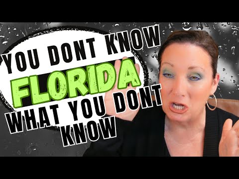 Here are a few of the things you dont know about Florida!