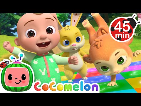 JJ's Animal Dance Time + More CoComelon JJ's Animal Time Kids Songs | Animal Songs for Kids