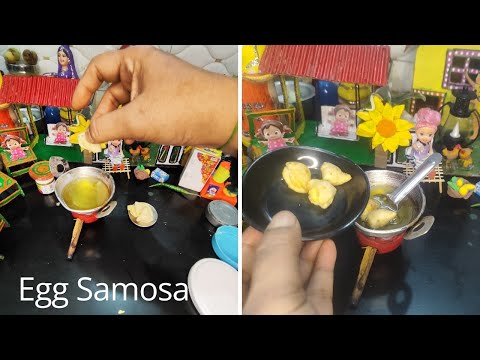 Mini Egg Samosa Recipe||Street Food|Street Style Samosa|Anda Samosa Recipe|#eggsamosa #minifood