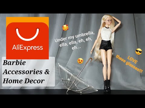 Aliexpress Doll Stuff Haul - Accessories (Metal Glasses, Bracelets...) plus Home Decor Items