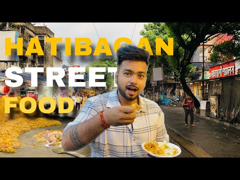 "Hatibagan Street Food Scene! | Must-Try Kolkata Food! #foodvlog