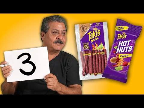 Mexican Dads Rank Takis Snacks