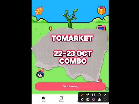 Tomarket combo today | 23 October daily combo | tomarket combo