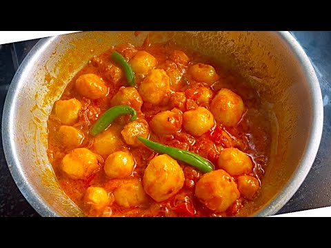 BABY POTATO CURRY || aloo curry recipe || Cooking with Latha