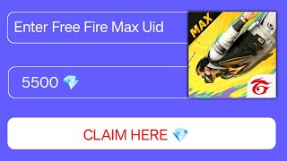 💎5500 🔥 Free Diamonds in Free Fire Trick. How to Get Free diamond in freefire max. Free Diamond App