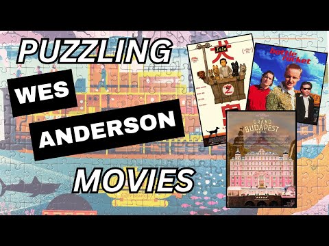 Puzzling Wes Anderson's Movies!! A Seek & Find Jigsaw Puzzle by Heye  #puzzle #jigsawpuzzle