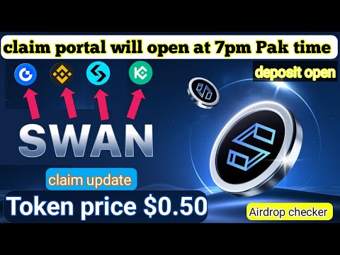 "Swan chain Airdrop"Swan chain token price Airdrop checker & claiming updates