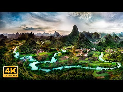 2 Hours 4K Stunning Aerial Views of Forests and Oceans