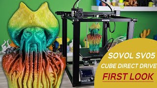 Sovol SV05 Cube Direct Drive 3D Printer First Look