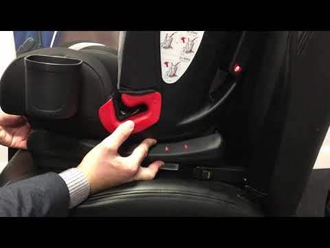 Simple steps to removing any ISOFIX car seat