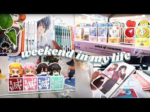 🍓 weekly vlog | retail therapy, manga shopping + current manga collection, anime store, sephora/ulta