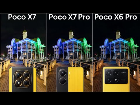 Poco X7 vs Poco X7 Pro vs Poco X6 Pro Camera Test Comparison