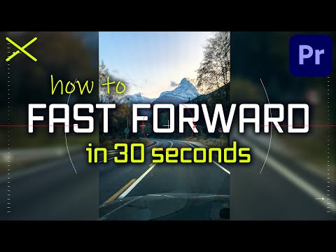 How to Speed Up or Fast Forward Video in Premiere Pro CC #shorts