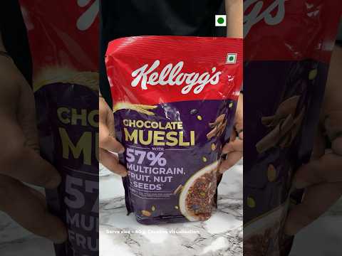 Kellogg’s Chocolate Muesli ASMR || #shorts #asmr #asmreating #indianasmrworld #food