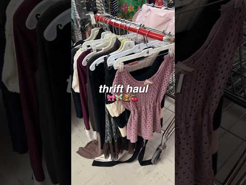 Y2K Thrift Haul 🍒🧚‍♀️#thrift #thrifthaul #thrifting #thriftstorefinds #thriftwithme #y2k #goodwill